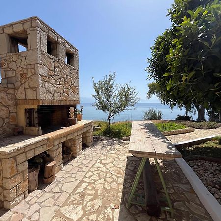 9 Muses Villas Chrani Bagian luar foto
